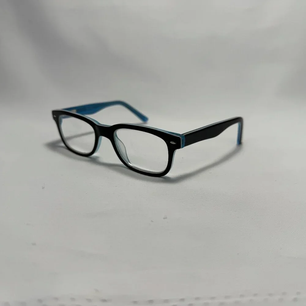 BOGO Capri Optics Black Blue Small Eyeglass - Frames only